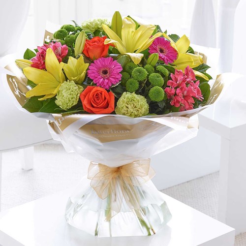 Vibrant Hand-tied Bouquet - Perfect Gift
